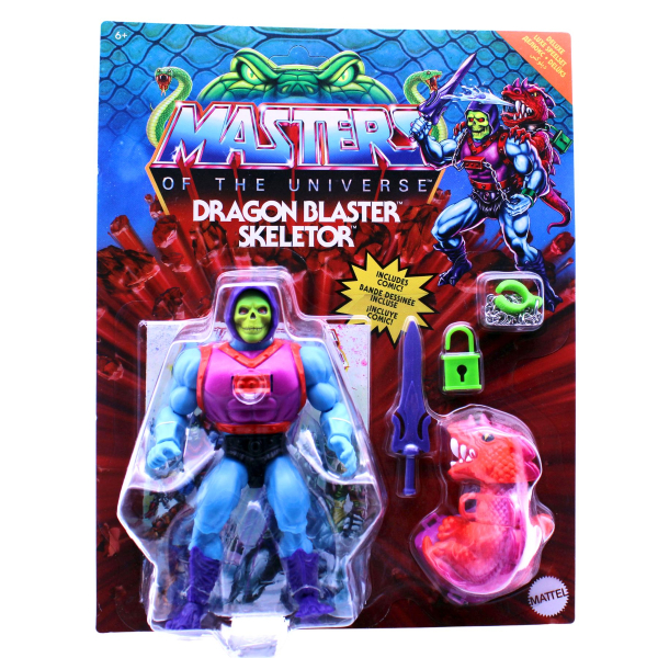 Masters of the Universe Origins Actionfigur 2023 Dragon Blaster Skeletor 14 cm von Mattel